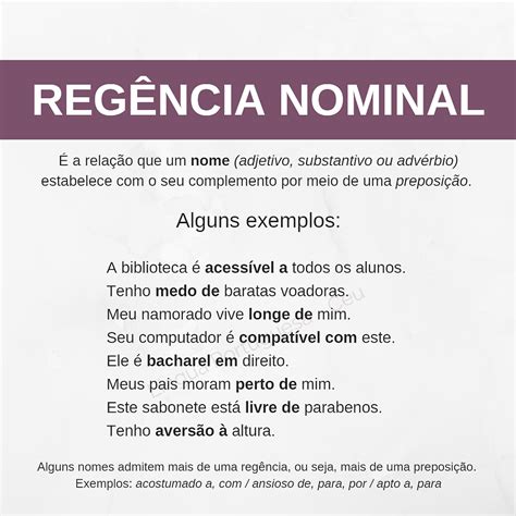 regencia nominal